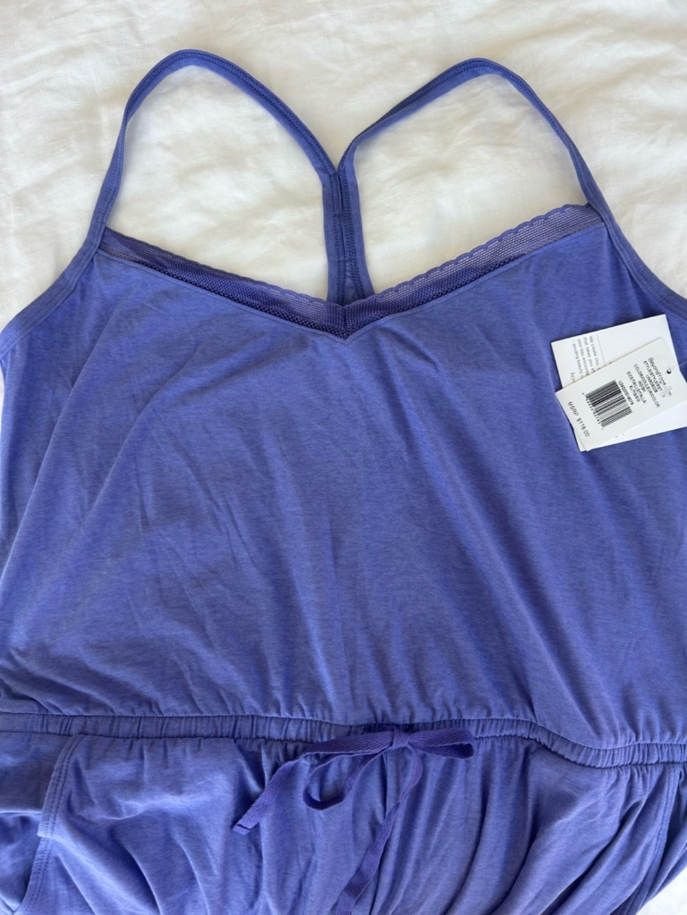 Beyond Yoga Featherweight Dream Lace Racerback Jumpsuit NWT - Picture 4 of 9